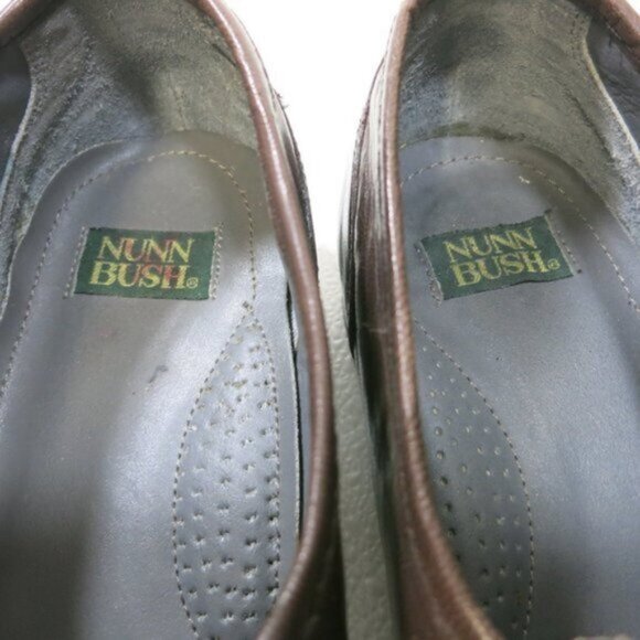 Nunn Bush Strap Leather Dress Loafers Men\'s Footwear Moccasins Shoes 12 M